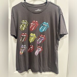Rolling Stones grey T-shirt